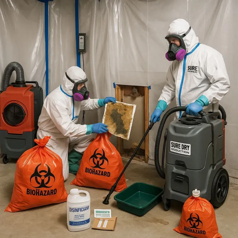 Contaminated Water Handling Protocols process in Union City, PA